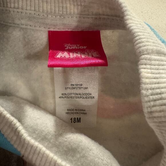 Disney Minnie Mouse Sweatshirt 18M - Picture 2 of 5